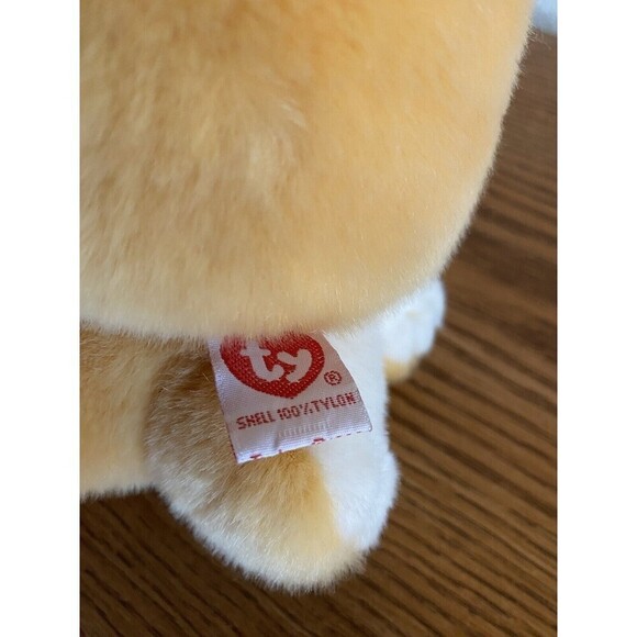 TY 1999 Beanie Buddies HOPE Praying Bear Original Tag & Label Plush 10" Vintage - Picture 2 of 12